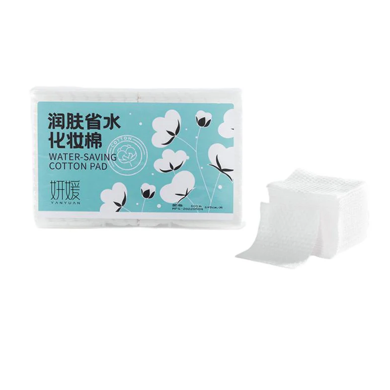 Professional Salon Grade Cotton Pads – Extra Thick Makeup Remover Wipes (Round/Square/Diamond)